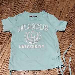 2 Cute Los Angeles University Tee - Light Blue